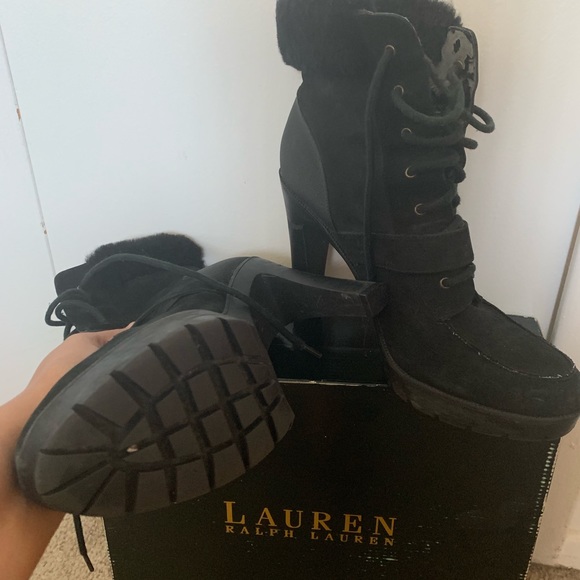 Ralph Lauren heeled-Booties - Picture 5 of 7